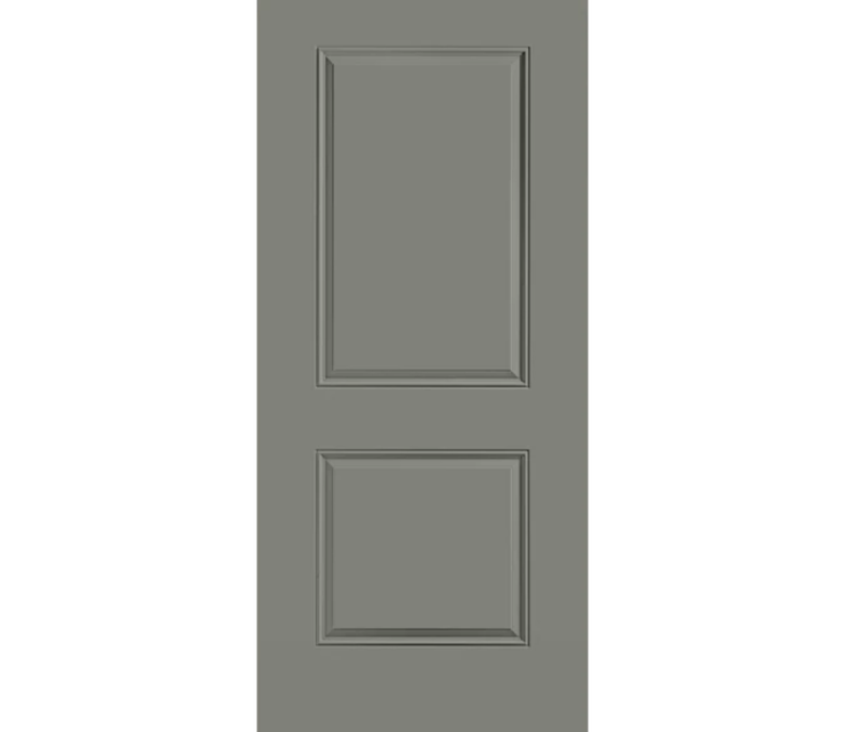 Mobile 2 Panel Square Steel Entry Door