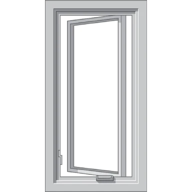 Mobile Pella Hurricane Shield Series Vinyl Casement Window