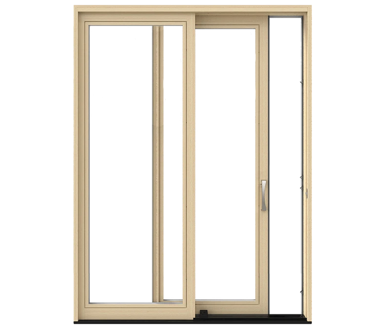 Mobile Pella Lifestyle Series Wood Sliding Patio Doors